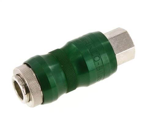 Vernikkeld Messing DN 7.8 Safety Luchtkoppeling Snelkoppeling met Schuifhuls G 1/4 inch Binnendraad