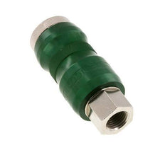 Vernikkeld Messing DN 7.8 Safety Luchtkoppeling Snelkoppeling met Schuifhuls G 1/4 inch Binnendraad