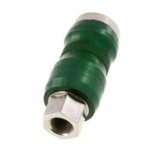 Vernikkeld Messing DN 7.8 Safety Luchtkoppeling Snelkoppeling met Schuifhuls G 1/4 inch Binnendraad