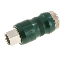 Vernikkeld Messing DN 7.8 Safety Luchtkoppeling Snelkoppeling met Schuifhuls G 3/8 inch Binnendraad