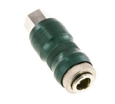 Vernikkeld Messing DN 7.8 Safety Luchtkoppeling Snelkoppeling met Schuifhuls G 3/8 inch Binnendraad
