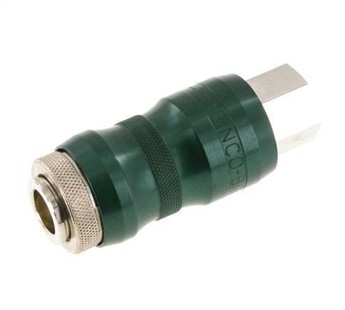 Vernikkeld Messing DN 7.8 Safety Luchtkoppeling Snelkoppeling met Schuifhuls G 3/8 inch Binnendraad