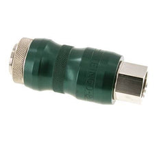 Vernikkeld Messing DN 7.8 Safety Luchtkoppeling Snelkoppeling met Schuifhuls G 3/8 inch Binnendraad