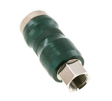 Vernikkeld Messing DN 7.8 Safety Luchtkoppeling Snelkoppeling met Schuifhuls G 3/8 inch Binnendraad