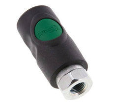 Composiet materiaal DN 7.4 Safety Luchtkoppeling Snelkoppeling met Drukknop G 1/4 inch Binnendraad