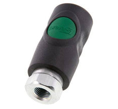 Composiet materiaal DN 7.4 Safety Luchtkoppeling Snelkoppeling met Drukknop G 1/4 inch Binnendraad
