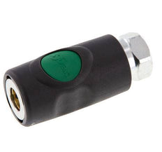 Composiet materiaal DN 7.4 Safety Luchtkoppeling Snelkoppeling met Drukknop G 3/8 inch Binnendraad