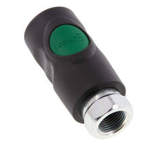 Composiet materiaal DN 7.4 Safety Luchtkoppeling Snelkoppeling met Drukknop G 3/8 inch Binnendraad