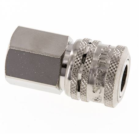 Staal/Messing DN 7.2 (Euro) Safety Luchtkoppeling Snelkoppeling G 1/2 inch Binnendraad