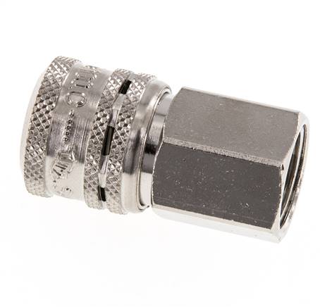 Staal/Messing DN 7.2 (Euro) Safety Luchtkoppeling Snelkoppeling G 1/2 inch Binnendraad