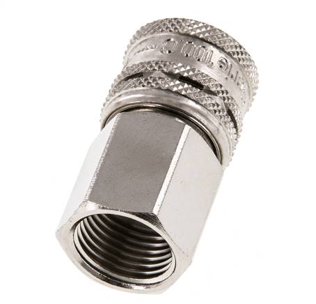 Staal/Messing DN 7.2 (Euro) Safety Luchtkoppeling Snelkoppeling G 1/2 inch Binnendraad
