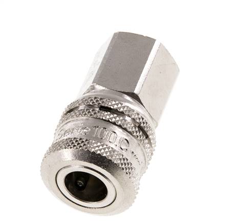 Staal/Messing DN 7.2 (Euro) Safety Luchtkoppeling Snelkoppeling G 1/4 inch Binnendraad