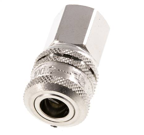 Staal/Messing DN 7.2 (Euro) Safety Luchtkoppeling Snelkoppeling G 3/8 inch Binnendraad