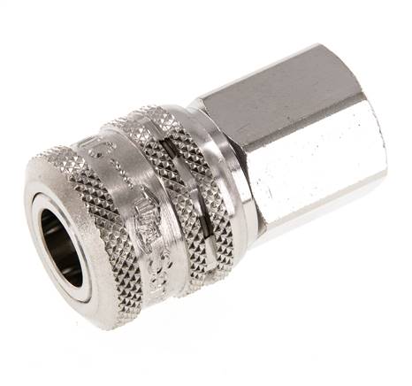 Staal/Messing DN 7.2 (Euro) Safety Luchtkoppeling Snelkoppeling G 3/8 inch Binnendraad
