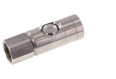 RVS 316L DN 7.4 Safety Luchtkoppeling Snelkoppeling met Drukknop G 1/2 inch Binnendraad