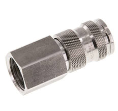 RVS 316L DN 7.8 Luchtkoppeling Snelkoppeling G 1/2 inch Binnendraad Double Shut-Off