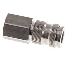 RVS 316L DN 7.8 Luchtkoppeling Snelkoppeling G 1/2 inch Binnendraad Double Shut-Off