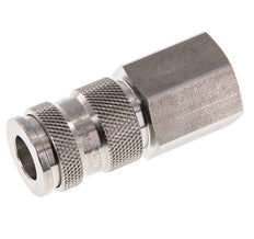 RVS 316L DN 7.8 Luchtkoppeling Snelkoppeling G 1/2 inch Binnendraad Double Shut-Off