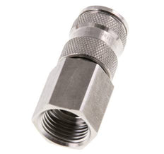 RVS 316L DN 7.8 Luchtkoppeling Snelkoppeling G 1/2 inch Binnendraad Double Shut-Off