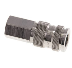 RVS 316L DN 7.8 Luchtkoppeling Snelkoppeling G 1/4 inch Binnendraad Double Shut-Off