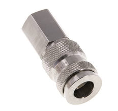 RVS 316L DN 7.8 Luchtkoppeling Snelkoppeling G 1/4 inch Binnendraad Double Shut-Off