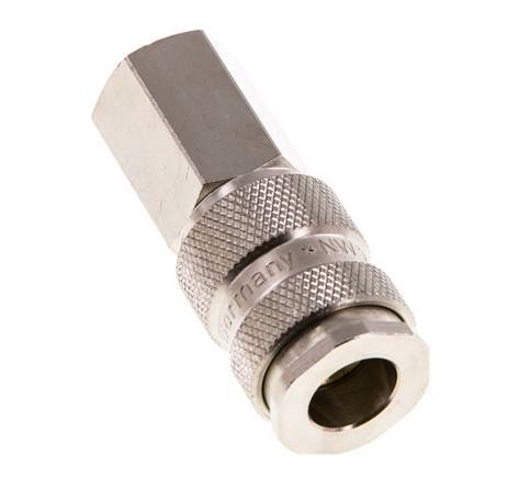 Gehard staal DN 7.8 Luchtkoppeling Snelkoppeling G 1/4 inch Binnendraad