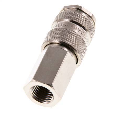 Gehard staal DN 7.8 Luchtkoppeling Snelkoppeling G 1/4 inch Binnendraad