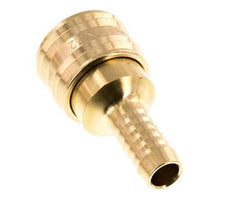 Messing DN 7.2 (Euro) Luchtkoppeling Snelkoppeling 10 mm Slangpilaar