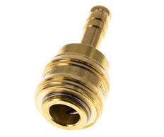 Messing DN 7.2 (Euro) Luchtkoppeling Snelkoppeling 8 mm Slangpilaar Double Shut-Off