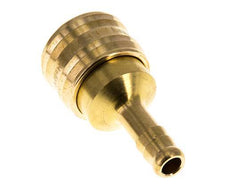 Messing DN 7.2 (Euro) Luchtkoppeling Snelkoppeling 8 mm Slangpilaar Double Shut-Off