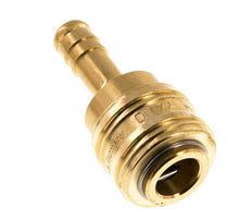 Messing DN 7.2 (Euro) Luchtkoppeling Snelkoppeling 9 mm Slangpilaar Double Shut-Off