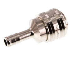 Vernikkeld Messing DN 7.2 (Euro) Luchtkoppeling Snelkoppeling 8 mm Slangpilaar