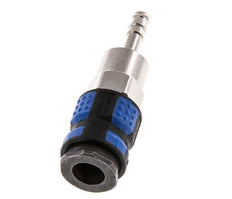 Vernikkeld Messing DN 7.8 Luchtkoppeling Snelkoppeling 6 mm Slangpilaar