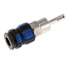 Vernikkeld Messing DN 7.8 Luchtkoppeling Snelkoppeling 6 mm Slangpilaar