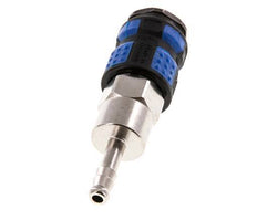 Vernikkeld Messing DN 7.8 Luchtkoppeling Snelkoppeling 6 mm Slangpilaar