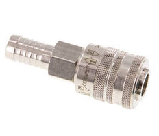 Vernikkeld Messing DN 7.8 Safety Luchtkoppeling Snelkoppeling 13 mm Slangpilaar