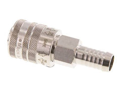 Vernikkeld Messing DN 7.8 Safety Luchtkoppeling Snelkoppeling 13 mm Slangpilaar