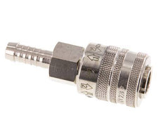 Nickel-plated Brass DN 7.8 Safety Air Coupling Socket 9 mm Hose Pillar