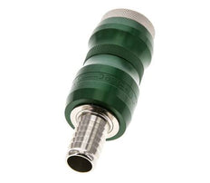 Vernikkeld Messing DN 7.8 Safety Luchtkoppeling Snelkoppeling met Schuifhuls 13 mm Slangpilaar