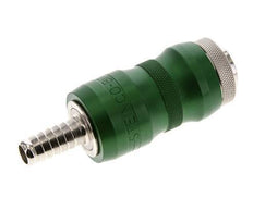 Vernikkeld Messing DN 7.8 Safety Luchtkoppeling Snelkoppeling met Schuifhuls 9 mm Slangpilaar