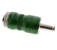 Vernikkeld Messing DN 7.8 Safety Luchtkoppeling Snelkoppeling met Schuifhuls 9 mm Slangpilaar