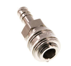 Vernikkeld Messing DN 7.2 (Euro) Luchtkoppeling Snelkoppeling 10 mm Slangpilaar Double Shut-Off