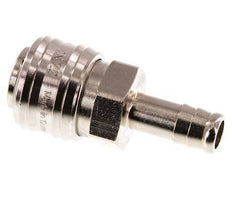 Vernikkeld Messing DN 7.2 (Euro) Luchtkoppeling Snelkoppeling 10 mm Slangpilaar Double Shut-Off