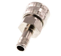 Vernikkeld Messing DN 7.2 (Euro) Luchtkoppeling Snelkoppeling 10 mm Slangpilaar Double Shut-Off