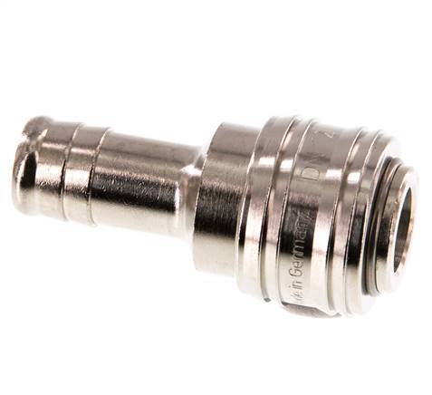 Vernikkeld Messing DN 7.2 (Euro) Luchtkoppeling Snelkoppeling 13 mm Slangpilaar Double Shut-Off