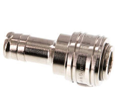Vernikkeld Messing DN 7.2 (Euro) Luchtkoppeling Snelkoppeling 13 mm Slangpilaar Double Shut-Off