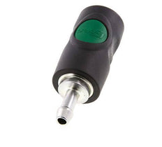 Composiet materiaal DN 7.4 Safety Luchtkoppeling Snelkoppeling met Drukknop 8 mm Slangpilaar