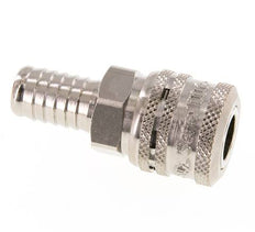 Staal/Messing DN 7.2 (Euro) Safety Luchtkoppeling Snelkoppeling 13 mm Slangpilaar