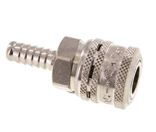 Staal/Messing DN 7.2 (Euro) Safety Luchtkoppeling Snelkoppeling 8 mm Slangpilaar