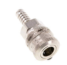 Staal/Messing DN 7.2 (Euro) Safety Luchtkoppeling Snelkoppeling 9 mm Slangpilaar